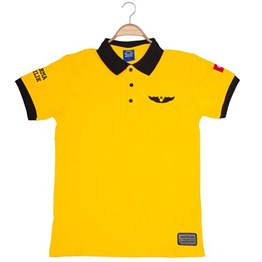 Jandarma Havacılık-Polo Yaka Sarı Tshirt - Çocuk